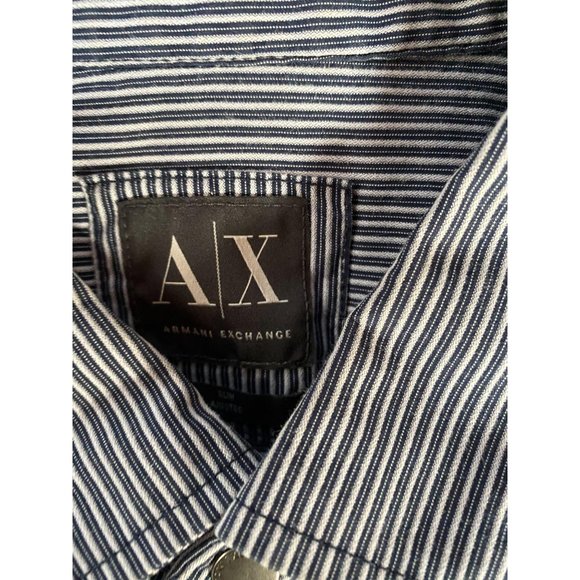 Armani Exchange A/X Stripe Shirt - Picture 6 of 16